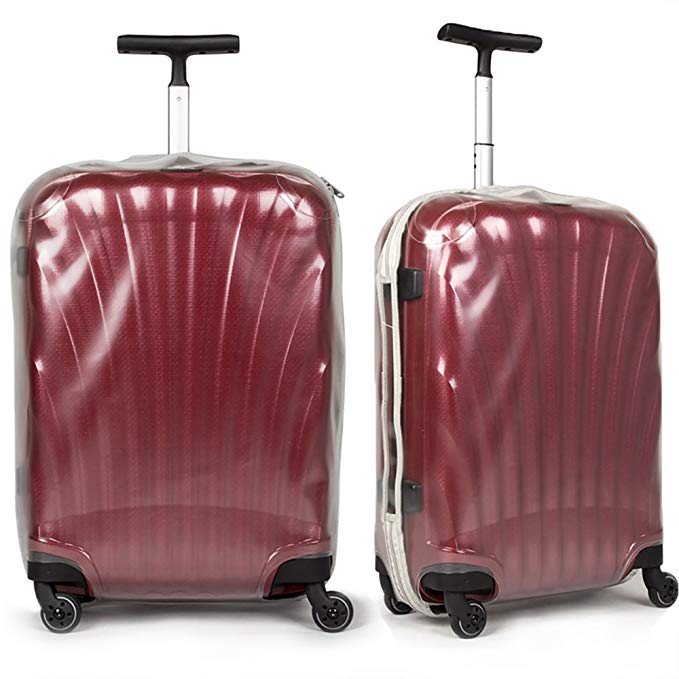 Luggage Cover for Samsonite Cosmolite Spinner PVC Transparent Suitcase Cover