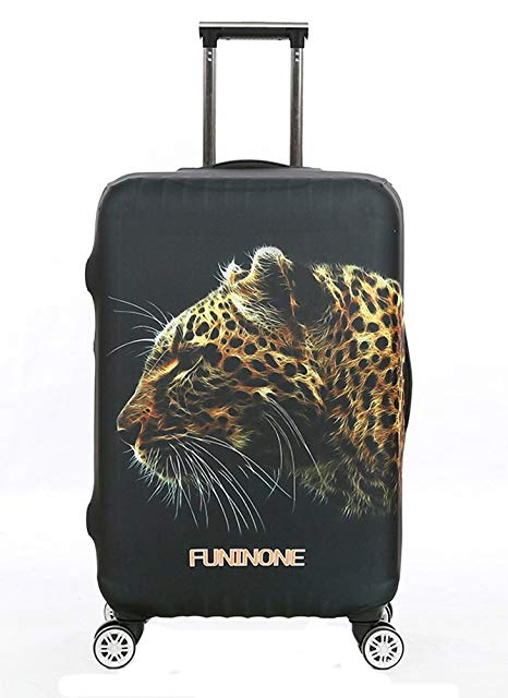 Myosotis510 3D Animals Travel Luggage Cover Trolley Case Protective Bag 18-32 Inch