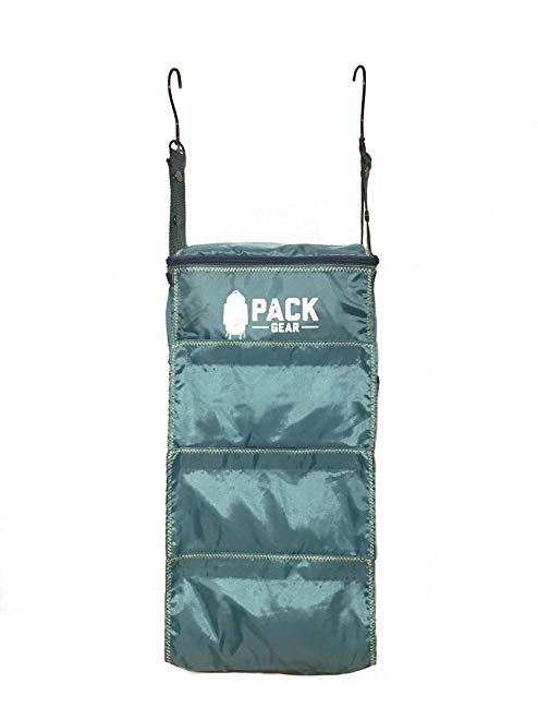 Pack Gear Basics - Velcro Closure Backpack Organizer green / teal