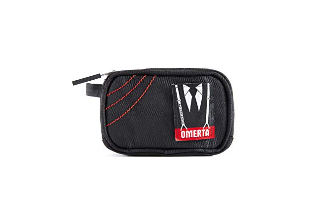 Omerta Pouch - Smell Proof Zippered Case w/Carbon Filtered Pouch (5 Inch)