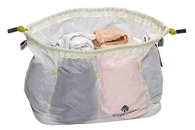 Eagle Creek Pack-It Original Cinch Organizer, White/Strobe