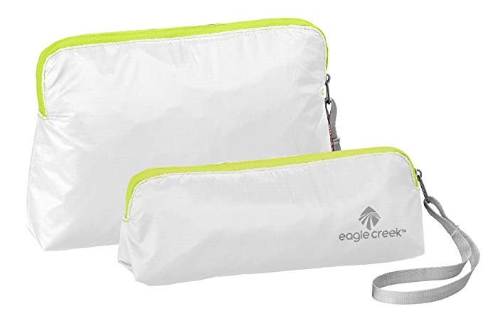 Eagle Creek Pack-It Specter Wristlet Set (Extra S/S) 2pc, White/Strobe