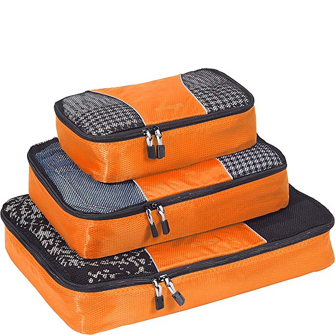 eBags Packing Cubes - 3pc Set (Tangerine)