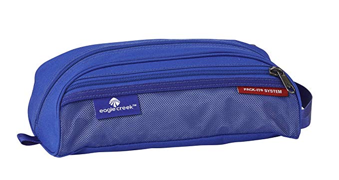 Eagle Creek Pack It Quick Trip Toiletry Organizer, Blue Sea