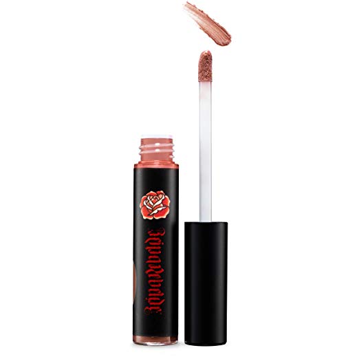 REINA REBELDE Long-Wearing, High-Shine Lip Gloss, Keeps Lips Moist & Beautiful, Vegan & Cruelty Free (ELECTRIFYING GOLD)