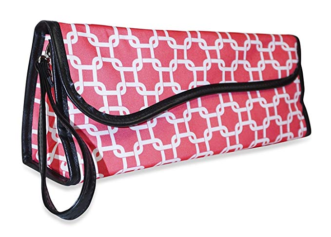 Ever Moda Chain Link Flat Iron Travel Case