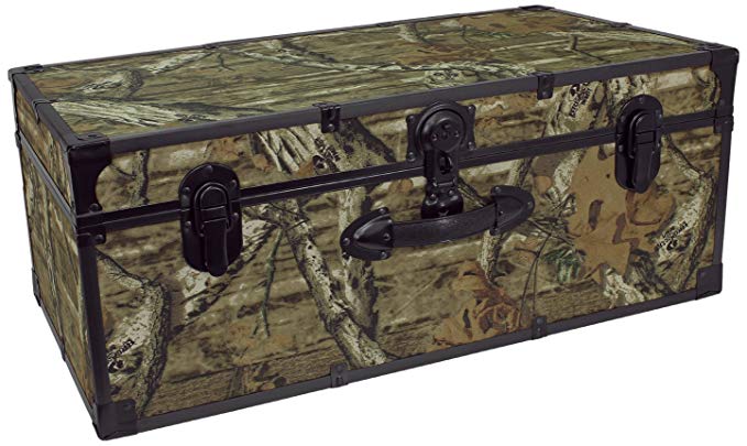 Seward Trunk Mossy Oak 30-Inch Stackable Storage Locker, Camo, One Size