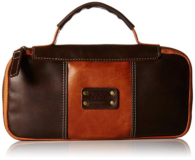 Marc New York Men's Genuine Leather Express Travel Kit