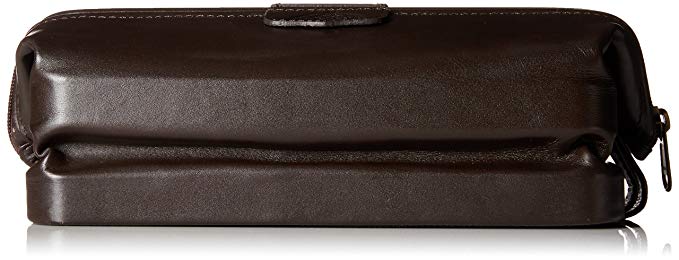 Dopp Men's First Class Leather Seasoned Traveler the Original Kit