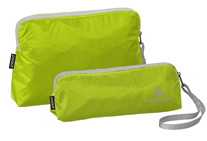 Eagle Creek Pack-It Spectr Wristlet 2pc Set (Xs, S), Strobe Green