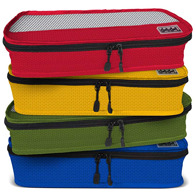 Dot&Dot Slim Packing Cubes for Travel - Luggage Accessories Organizers