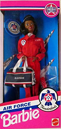 Stars N' Stripes Special Edition Air Force Thunderbirds Barbie(ethnic)