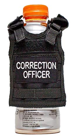 Miniature Tactical Vest Beverage Holder - CORRECTION OFFFICER